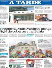 Capa do jornal A Tarde 04/06/2025