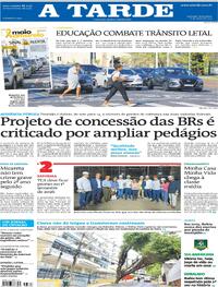 Capa do jornal A Tarde 06/05/2025