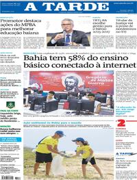 Capa do jornal A Tarde 06/09/2025