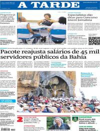 Capa do jornal A Tarde 09/09/2025