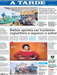 Capa do jornal A Tarde 12/11/2025