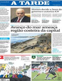 Capa do jornal A Tarde 17/07/2025