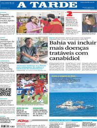 Capa do jornal A Tarde 23/07/2025