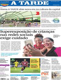 Capa do jornal A Tarde 27/07/2025
