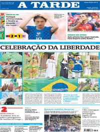 Capa A Tarde 03/07/2026