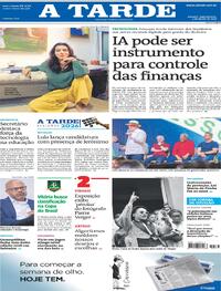 Capa Jornal A Tarde