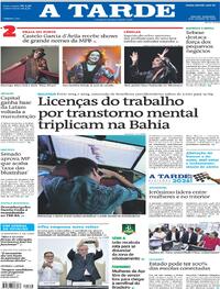 Capa A Tarde 04/09/2026