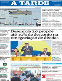Capa do jornal A Tarde 05/05/2026