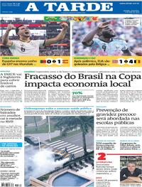Capa A Tarde 07/07/2026