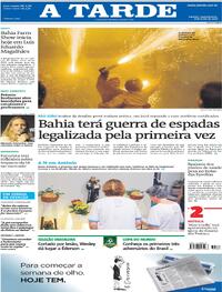 Capa A Tarde 08/06/2026
