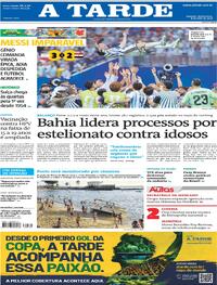 Capa A Tarde 08/07/2026