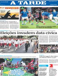 Capa A Tarde 08/09/2026