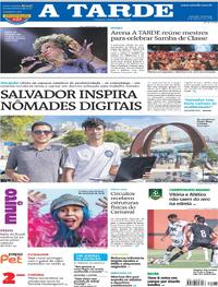 Capa do jornal A Tarde 11/01/2026