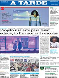 Capa do jornal A Tarde 14/04/2026