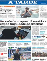 Capa A Tarde 15/09/2026