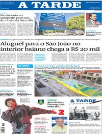 Capa A Tarde 16/05/2026