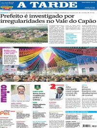 Capa A Tarde 17/05/2026
