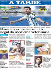 Capa A Tarde 17/06/2026