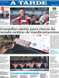 Capa Jornal A Tarde