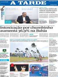 Capa Jornal A Tarde