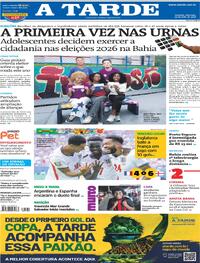 Capa A Tarde 19/07/2026