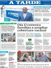 Capa A Tarde 19/08/2026