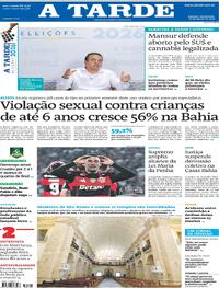 Capa A Tarde 20/08/2026