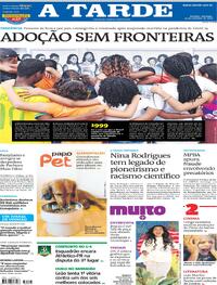 Capa Jornal A Tarde