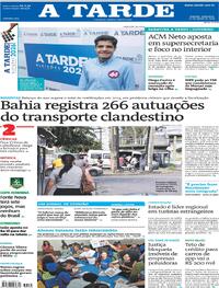 Capa A Tarde 21/08/2026
