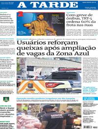 Capa A Tarde 22/05/2026