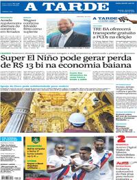 Capa A Tarde 22/07/2026