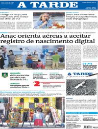 Capa A Tarde 23/05/2026