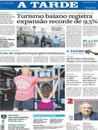 Capa A Tarde 23/07/2026