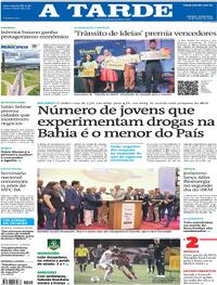 Capa do jornal A Tarde 26/03/2026
