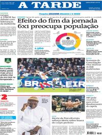 Capa A Tarde 26/05/2026
