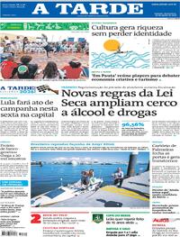Capa A Tarde 26/08/2026