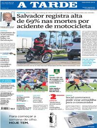 Capa A Tarde 27/07/2026