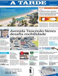 Capa Jornal A Tarde