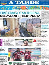 Capa do jornal A Tarde 29/03/2026