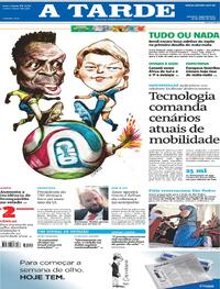 Capa A Tarde 29/06/2026