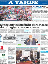 Capa A Tarde 29/08/2026
