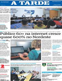 Capa Jornal A Tarde