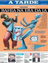 Capa do jornal A Tarde 30/03/2026