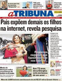 Capa do jornal A Tribuna 06/06/2017