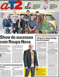 Capa do jornal A Tribuna 28/11/2017