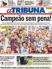 Capa do jornal A Tribuna 22/04/2019