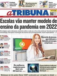 Capa do jornal A Tribuna 04/07/2021