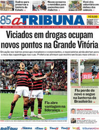 Capa do jornal A Tribuna 01/07/2024