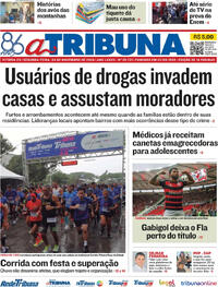 Capa do jornal A Tribuna 04/11/2024