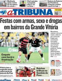 Capa do jornal A Tribuna 05/02/2024